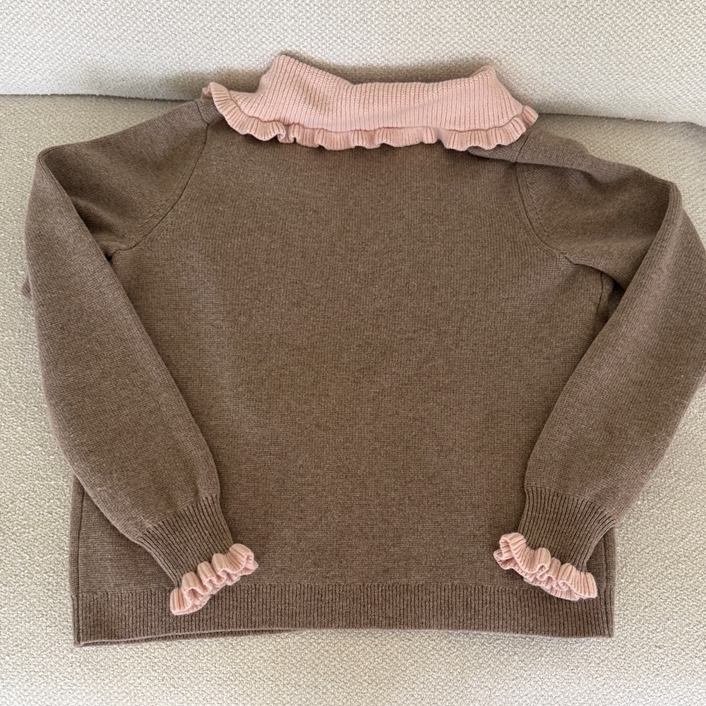 Boden Beige and Pink Knit Sweater - Picture 4 of 4